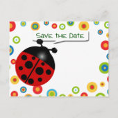 Tijd van feestdag aankondigingskaart (Voorkant)