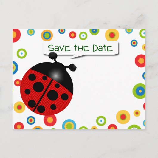 Tijd van feestdag aankondigingskaart (Voorkant)