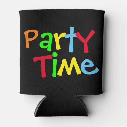 Tijd van feestdag blikjeskoeler (Voorkant)