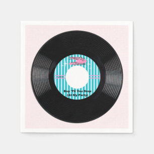 Tijd van feestdag servet