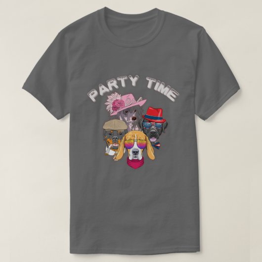 Tijd van feestdag t-shirt (Design voorkant)