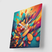 Tijd van geluk vierkante klok (Hoek)