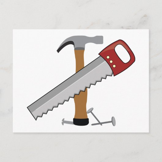 Tijd van gereedschap briefkaart (Voorkant)