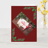 TIJD VAN HET JAAR OM ELKAAR ONDER DE MISTELTEEN TE KAART (Gele Bloem)