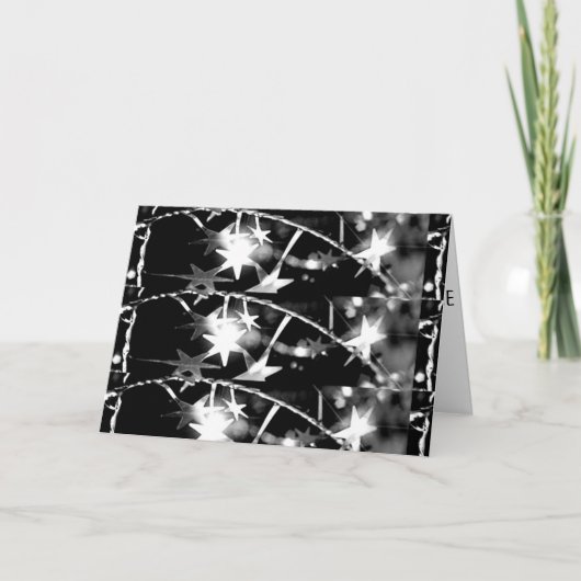 TIJD VAN HET JAAR TOT "DENK VAN U" CHRISTMAS FEESTDAGEN KAART (Voorkant)