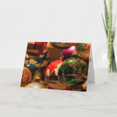 TIJD VAN HET JAAR TOT "DENK VAN U" CHRISTMAS FEESTDAGEN KAART (Voorkant)