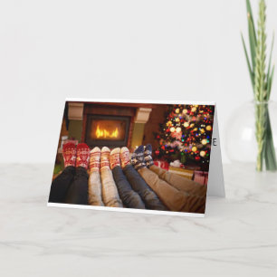 TIJD VAN HET JAAR TOT "DENK VAN U" CHRISTMAS FEESTDAGEN KAART