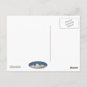 Tijd van kabelhoe briefkaart (Achterkant)