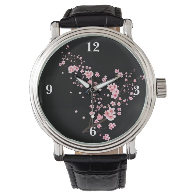 TIJD VAN KERSENBLOESEM eWatch Horloge (Voorkant)
