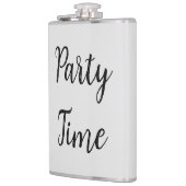 Tijd van partij heupfles (Links)