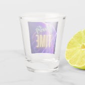 Tijd van partij shot glas (Achterkant)