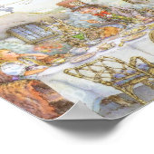 Tijd van theepartij poster (Hoek)