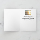 Tijd van verlies man diepste sympathie kaart (Binnen)