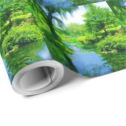 Tijd ver van de stad cadeaupapier (Rol Hoek)