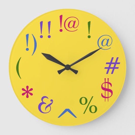 Tijd verschuiving-Sleutelklok Grote Klok (Voorkant)