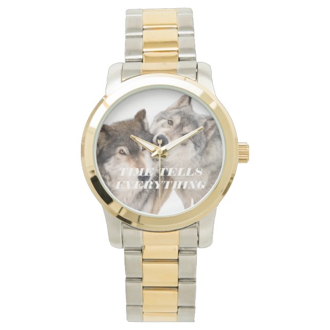 TIJD VERTELT HET AL HORLOGE (Voorkant)