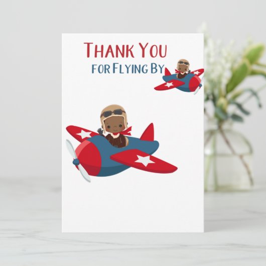 Tijd vliegen Dank je wel (Staand voorkant)