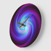 Tijd vliegt 1 Wandklok en Nummeropties (Hoek)