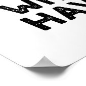 Tijd vliegt als je een Flan Food Pun hebt Poster (Hoek)