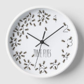 Tijd vliegt Grappig Fly Bug Pest Bugs Zombie (Voorkant)