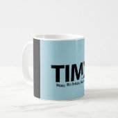 Tijd vliegt Happy 18th Birthday Mok (Voorkant links)