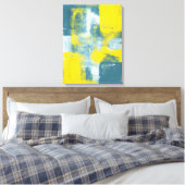Tijd vliegt No. 2 Canvas Afdruk (Insitu (Slaapkamer))