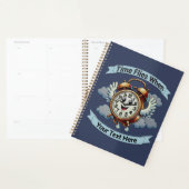 "tijd vliegt wanneer" vliegende klok planner (Display)