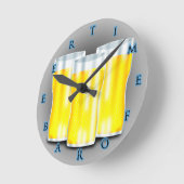 Tijd voor A Beer Dark Edition Klok (Hoek)