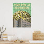 Tijd voor AI-dividenden Poster (Keuken)
