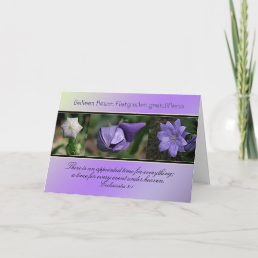 Tijd voor alles kaart (Voorkant)