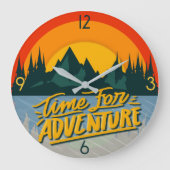 Tijd voor avontuur grote klok (Voorkant)