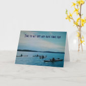 TIJD VOOR AVONTUUR OM TE BEGINNEN=HOMECOMING KAART (Gele Bloem)