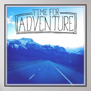 Tijd voor avontuur poster
