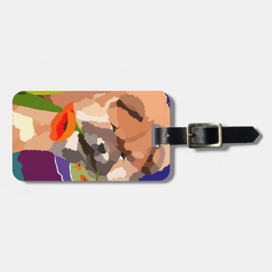 TIJD VOOR bagagelabel SPRINGChow (Voorkant horizontaal)