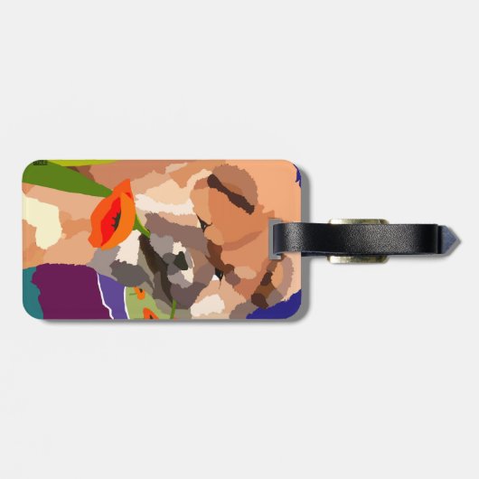 TIJD VOOR bagagelabel SPRINGChow (Achterkant horizontaal)