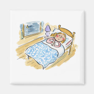 Tijd voor bed magneet
