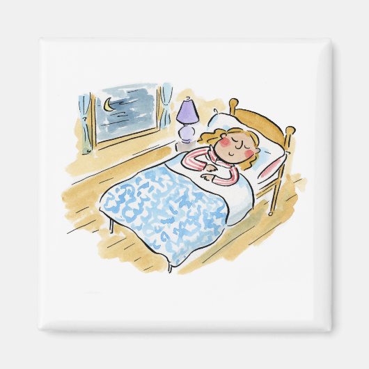 Tijd voor bed magneet (Voorkant)