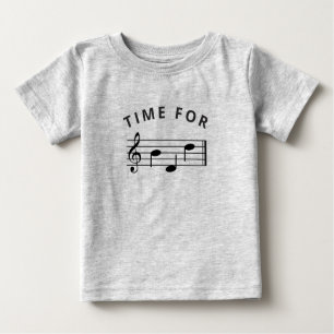 Tijd voor Bed Music Note Funny Musician Treble Cle