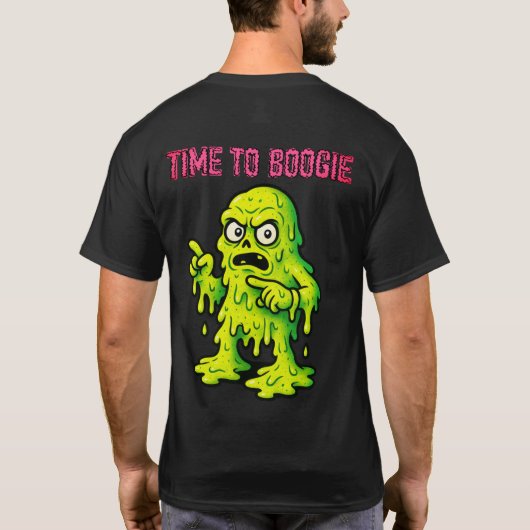 Tijd voor Boogie - Booger Monster - 2 T-shirt (Achterkant)