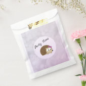 Tijd voor Cute Girl Hedégel Bedankzakje (Gezegeld)