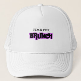 Tijd voor de brunch trucker pet