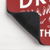 Tijd voor de Drink van Champagne Holiday Muismat (Hoek)