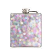 Tijd voor de Drink van Champagne Sparkly Flask Heupfles (Achterkant)
