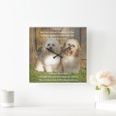 Tijd voor de jongens vierkante klok (Huis)