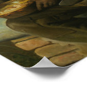 Tijd voor de maaltijd voor de schoorsteenveger poster (Hoek)