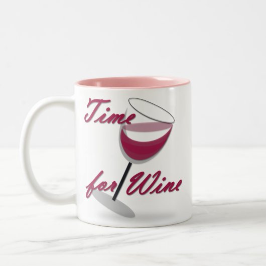 Tijd voor de Mok van wijn (Links)