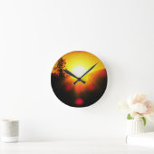 Tijd voor de opkomst van Sunrise Sunset Ronde Klok (Huis)