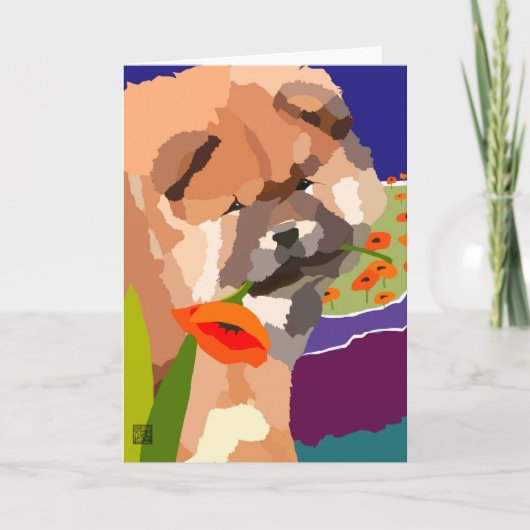 TIJD VOOR DE SPRING VAN DE ARTdeco-kabel Kaart (Voorkant)