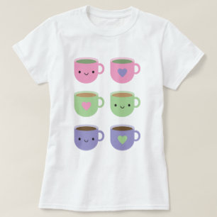 Tijd voor de Tea - Kawaii Cup in Tea T-shirt