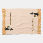 Tijd voor de Thanksgiving van Pilgrim Towels Theedoek (Horizontaal)